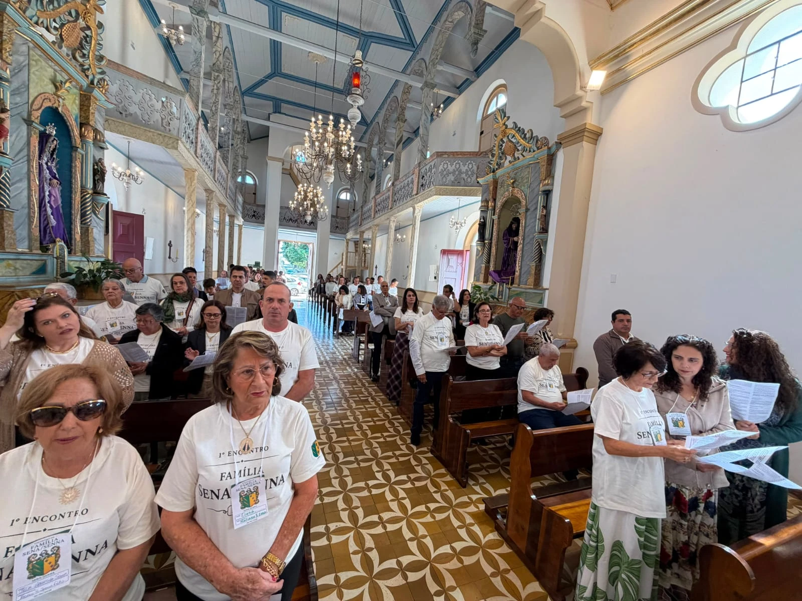 Foto do 1º Encontro da Família Sena Senna