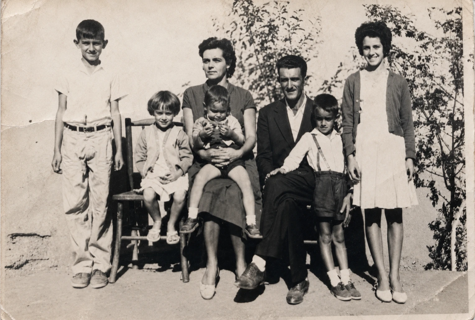 Carmo Bernardino de Senna e família